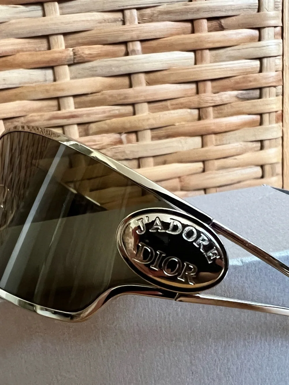 Christian Dior VINTAGE J’adore Dior sunglasses y2k silver rare jadore